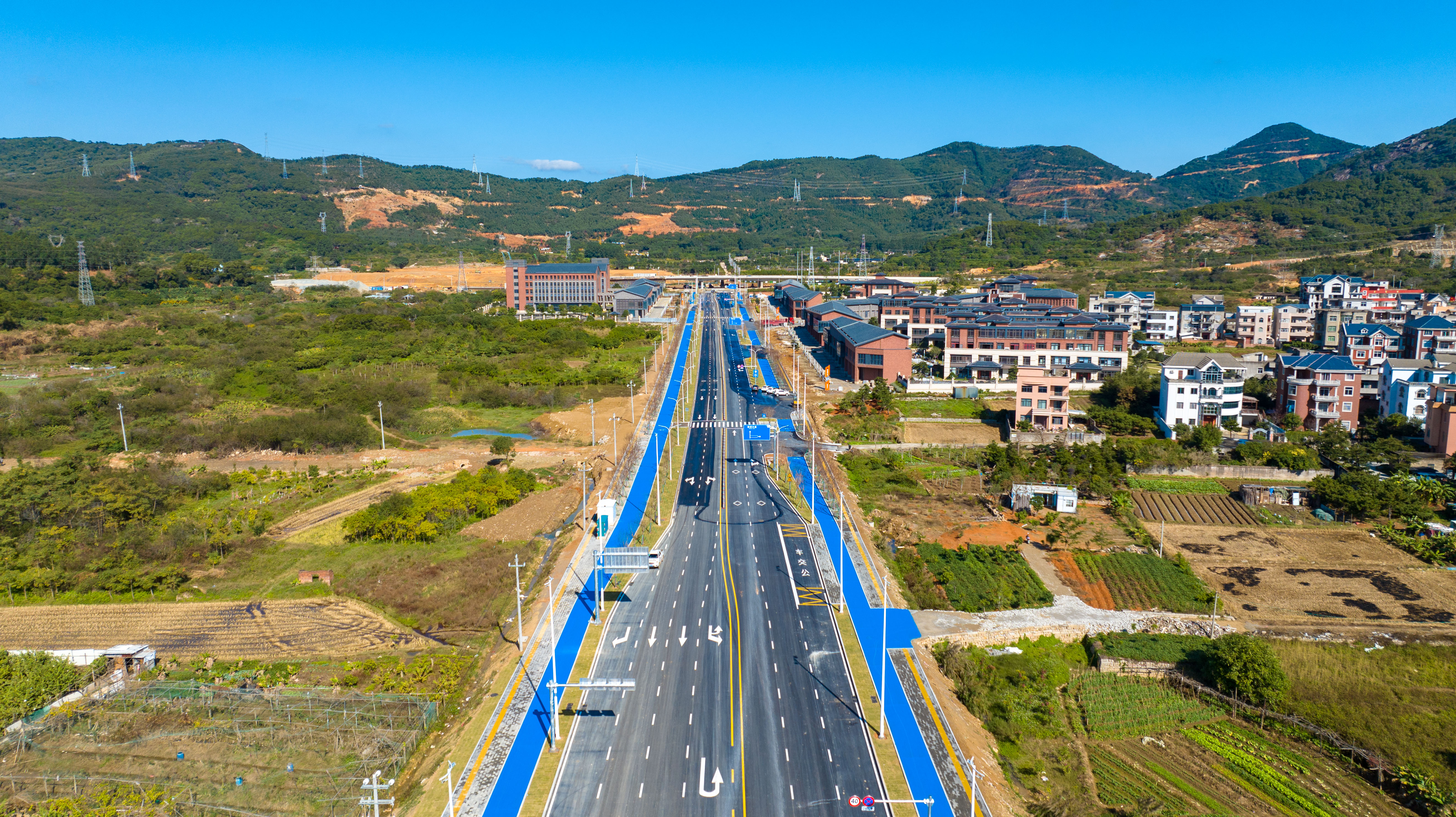 福泽大道（清荣大道—清繁大道）顺利通车