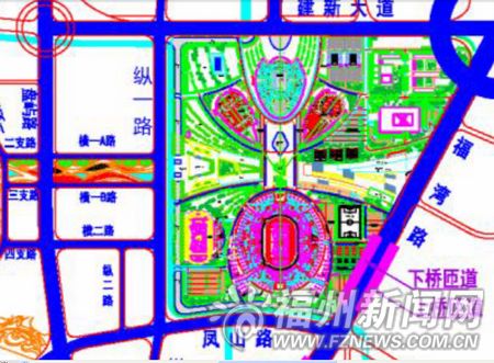 奥体核心区7条道路月底可建成 下穿通道配备水泵