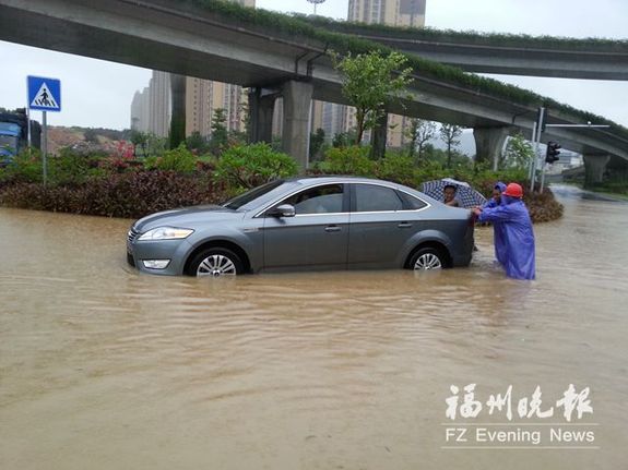 责任人严防死守　福州排涝提速金山四易涝点未涝