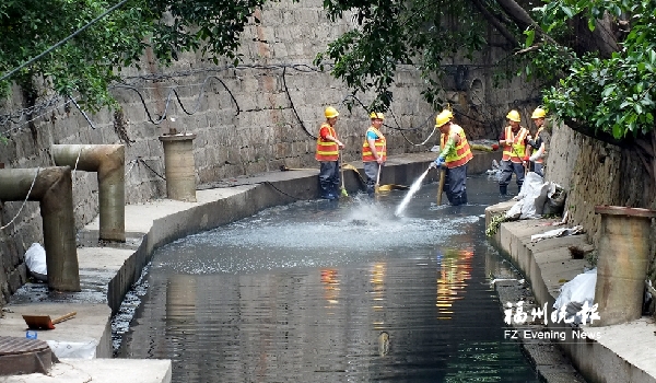 福州市向黑臭水体宣战　生成上千个水系治理项目