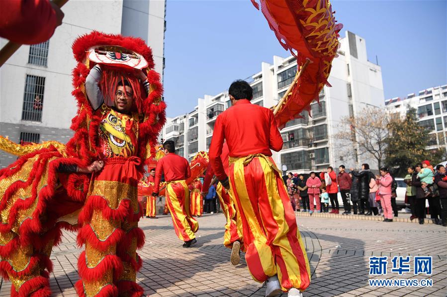 （新春走基层）（2）合肥：民俗展演迎新春