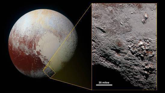 冥王星低温火山曝光直径巨大或创系外纪录（图）