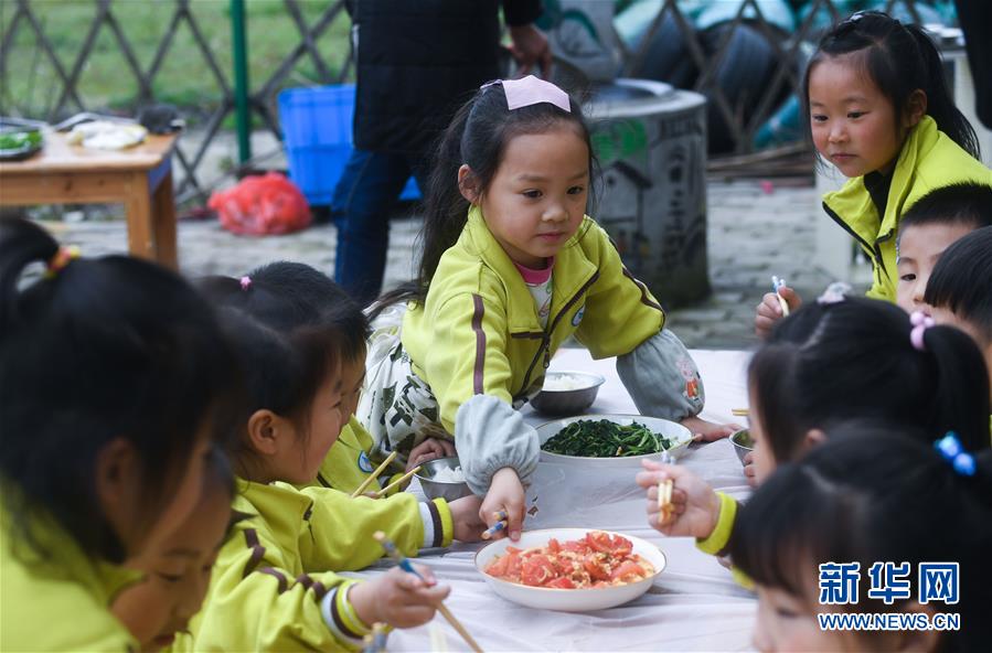 （教育）（8）幼儿园里的“田园餐桌”