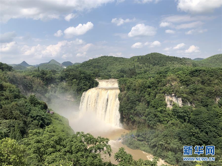 （环境）（2）贵州黄果树大瀑布进入丰水期