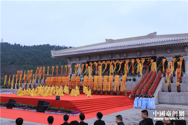 公祭典礼现场 中国台湾网 刘莹摄。