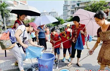 中央文明办调研组来海沧调研 点赞“文明小袋鼠”